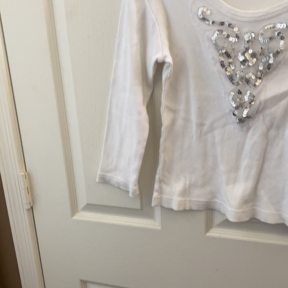 FINAL MARKDOWN Cha cha vente ribbed decorative tee medium - Picture 2 of 4